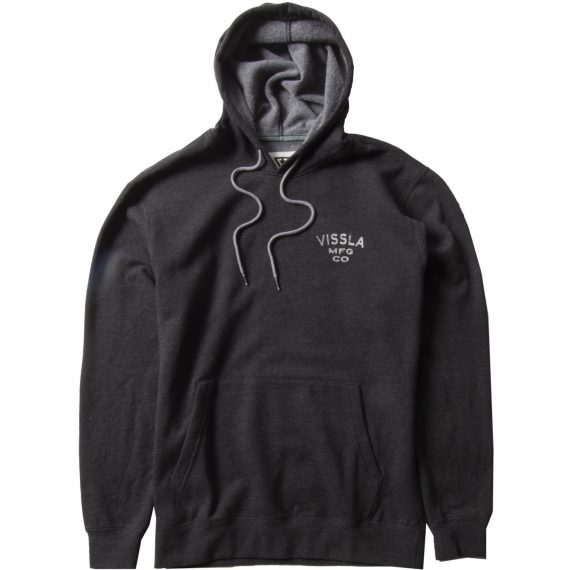 Vissla Coastal Boys Eco PO Hoodie Black Heather 2