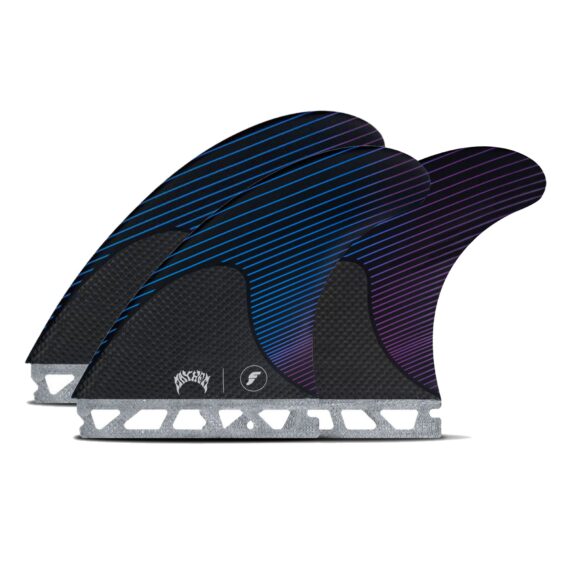 FUTURES Thruster Fin Set Mayhem L Honeycomb Carb3