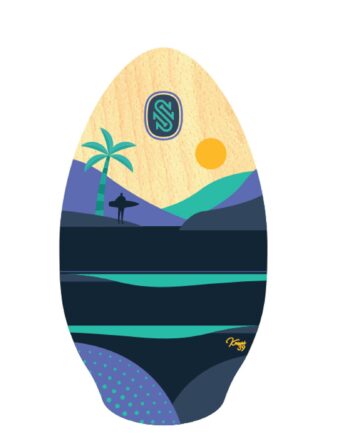 Skimboard SkimOne 39 99cm Kauai Purple Teal